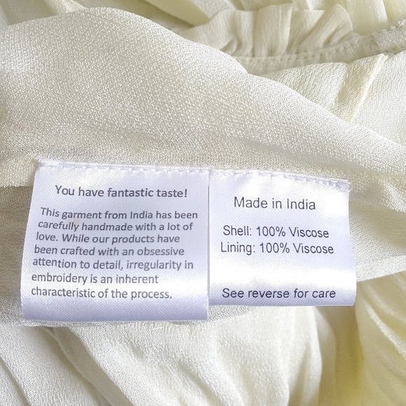 Rococo Sand Astral Gold Star Sleeveless High Low Wrap Dress NWT Size Small - Picture 16 of 17